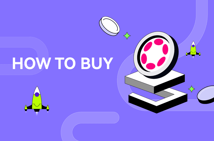 Comprar Polkadot (DOT) con tarjeta de crédito o débito instantáneamente